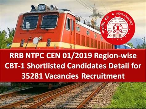 Rrb Ntpc Result Notice Released Cen Check Region Wise