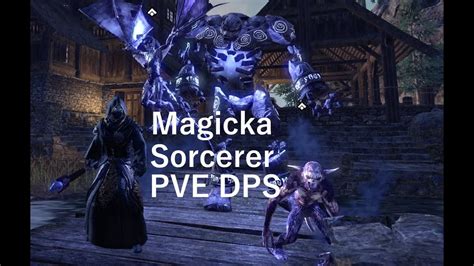 ESO Magicka Sorcerer PVE DPS Build Markarth NO TRIAL SETS YouTube