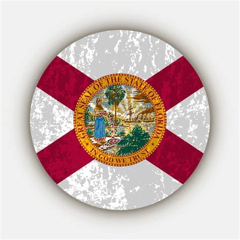 Premium Vector Florida State Flag Vector Illustration