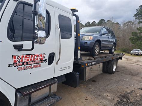 Vision Tow And Recovery Updated June Request A Quote