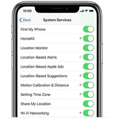 Turn On Location Services And Motion Calibration On Iphone Igotoffer