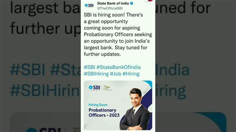 Sbi Po Notification 2022 Coming Soon Sbipo2022 Sbipo Sbiclerk