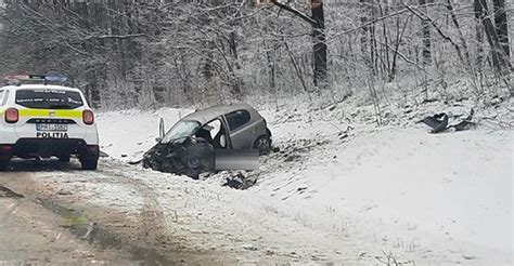 Accident grav între o Toyota Yaris şi un camion MAN pe traseul Chişinău