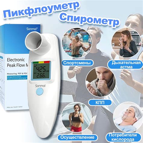 Пикфлоуметры – купить спирометр (приборы для измерения жизненной ...