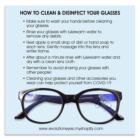 How To Clean Your Glasses Evolutioneyes