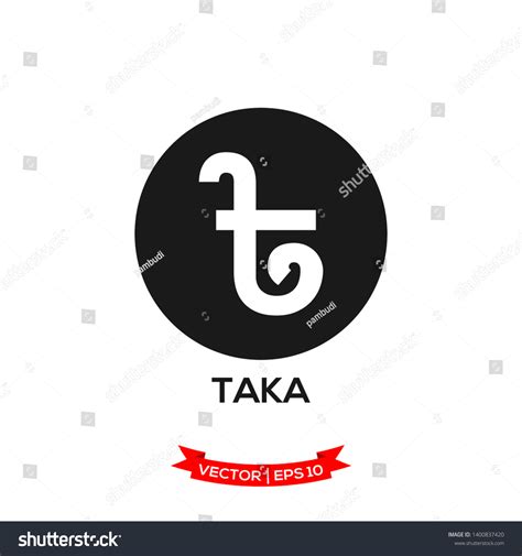 Bangladesh Banking Currency Symbol Taka Vector Stock Vector (Royalty ...