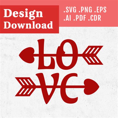 Love Struck Svg Design Instant Download