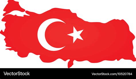 Turkey map Royalty Free Vector Image - VectorStock