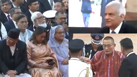 Watch: Foreign Leaders Attend Narendra Modi's Oath Ceremony ...