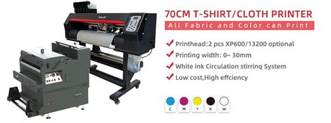 70cm DTF Printer Zhengzhou Yucai Electronics Technology Co Ltd