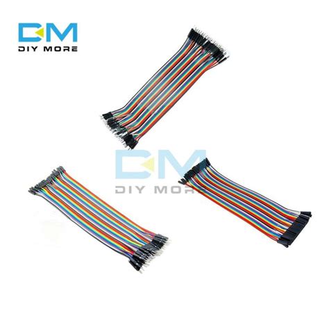 Diymore 40Pin 2 54mm Dupont Jumper Wires Cables 10cm15CM 20cm 30cm