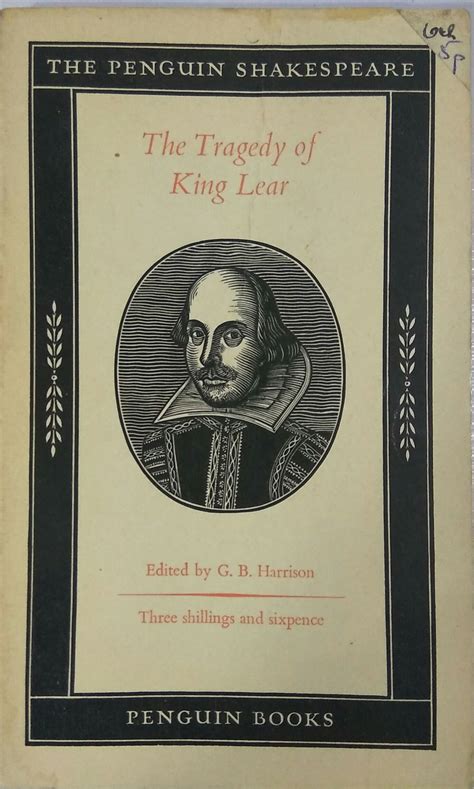 The Tragedy of King Lear (1962) - Books n Bobs