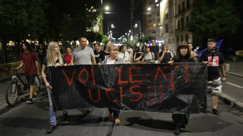 Protest N Piata Victoriei Dup Publicarea Stenogramelor De La Cu