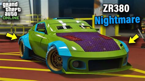 Gta 5 Online Nightmare Zr380 Customization And Test Nissan 350z Youtube