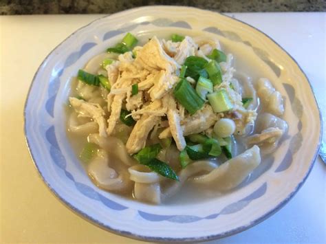 Chicken Noodle Soup From Scratch Dak Kalguksu Recipe By Maangchi