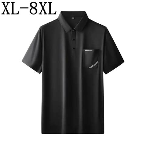 8xl 7xl 6xl New Summer Fashion Polo Shirt Men Short Sleeve Mens Polos