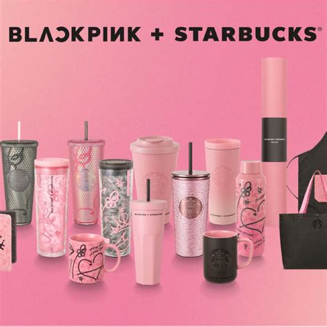 全新現貨星巴克台灣starbucks Blackpink聯名 粉翻蓋不銹鋼杯 蝦皮購物