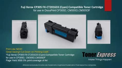 Fuji Xerox Fx Ct Cyan Compatible Toner Cartridge Computers