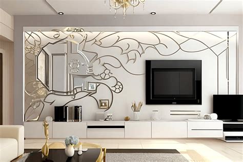 32 Mirror Wall Decoration Ideas for Living Room | Mous Syusa