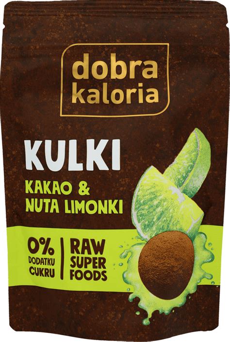 Dobra Kaloria Kulki Mocy Kakao Nuta Limonki 65 G Kupuj Online