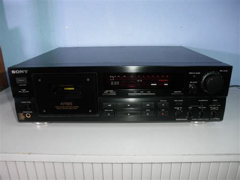 Sony Tc K 770 Es Stereo Cassette Deck Na Opravu Aukro