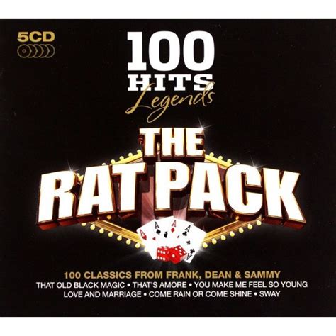 Rat Pack 100 Hits Legends 5cd Emagro