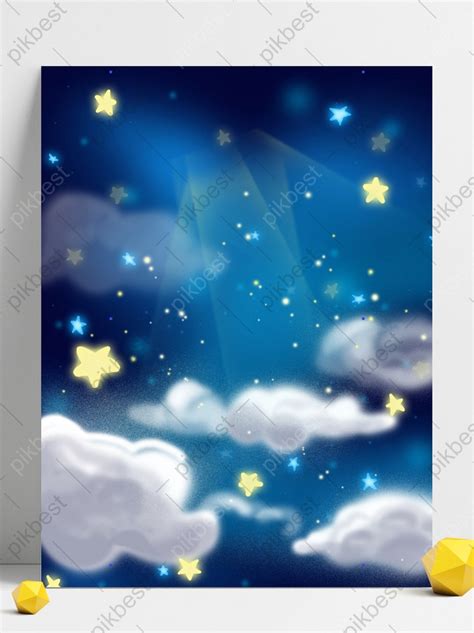 Beautiful Starry Good Night Background Design Backgrounds | PSD Free ...