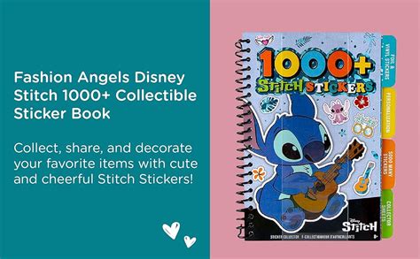 Amazon Fashion Angels Disney Stitch Sticker Book Includes