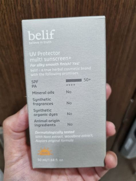 By Mail Brand New In Box Bnib Belif Tinted Sunscreen Spf Pa