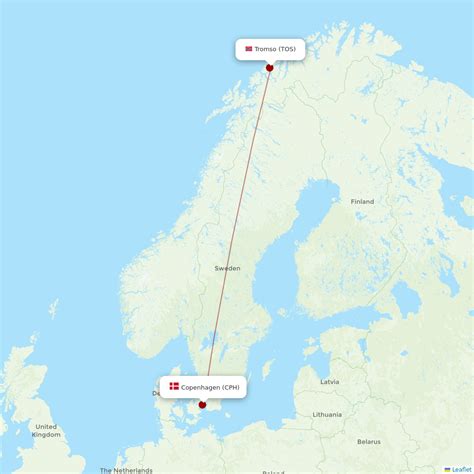 Airlines With Flights From Tromso To Copenhagen Tos To Cph Airline