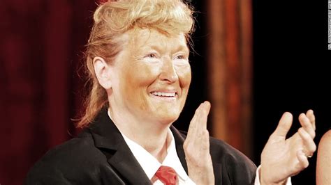 Meryl Streep Dressed Up Performed As Donald Trump Cnnpolitics