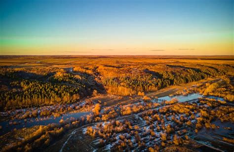 Aerial Photo Of Wildlife In Spring Stock Image Image Of Formation