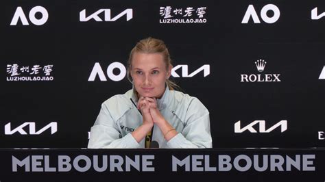 Press Conference: D. Yastremska; Australian Open 4R | Tennis.com