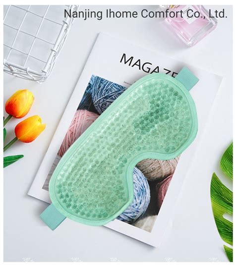 Factory Price Oem Cooling Gel Bead Eye Mask For Promotion Gift Hot And Cold Mask And Gel Eye