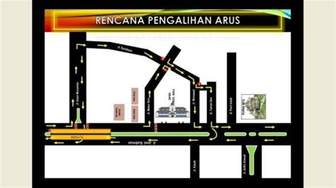 Skema Pengalihan Arus Lalu Lintas Saat Demo April Di Kantor