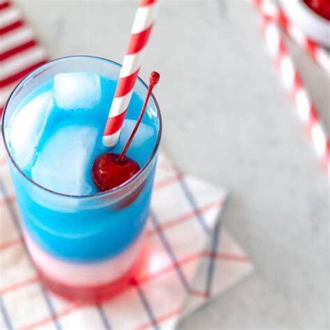 Easy Kid Drink Idea Red White And Blue Drink