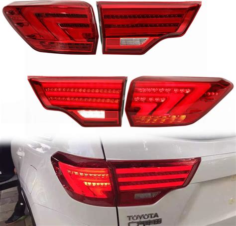 Amazon JDMSPEED New Led Tail Light Pair Red Rear Lamps Replacement