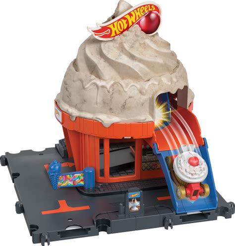 Игровой набор Hot Wheels Приключения в магазине мороженого HKX38 игрушки с доставкой от ROZETKA
