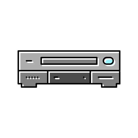 vhs player retro gadget color icon vector illustration 19540853 Vector Art at Vecteezy