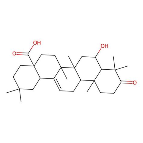 6beta Hydroxy 3 Oxo 12 Oleanen 28 Oic Acid Chemical Compound PlantaeDB