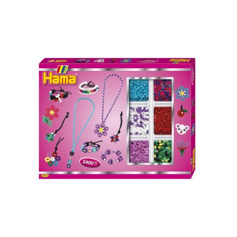 Hama Hama Perles Repasser Midi Bo Te Bijoux Coffret Cadeau