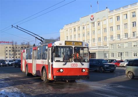 Ижевск, ЗиУ-682Г-012 [Г0А] № 1333 — Фото — Городской электротранспорт
