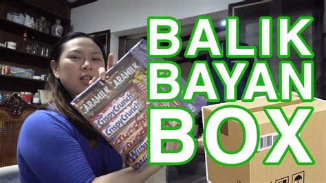 Unb Whats Inside A Balikbayan Box From Canada Part Balikbayan