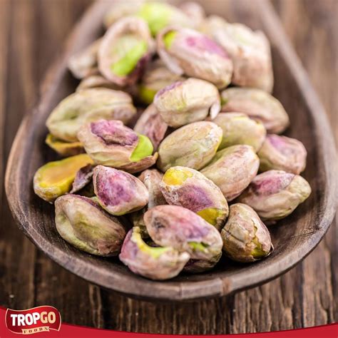 Tropgo Roasted Salted Pistachios Kernel 100g Nuts In Resealable And Recyclable Tub Healthy