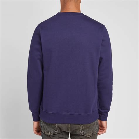 Paul Smith Zebra Crew Sweat Indigo END KR