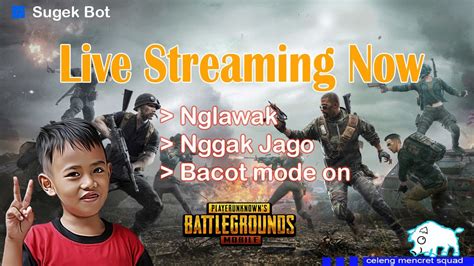 Livestreaming PUBG Mobile Sguad Lawak Nyari Di Erangel PUBG Live