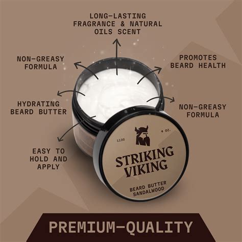 Striking Viking Beard Butter Sandalwood