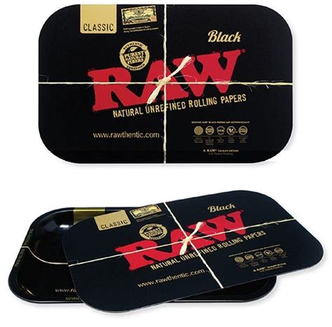 Крышка для подноса Raw Black Magnetic Rolling Tray Cover Small 27.5 x ...