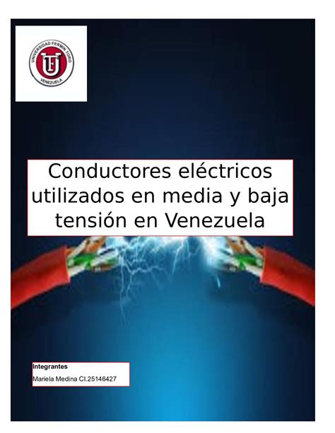 Calaméo Conductores Electrico En Media Y Baja Tension