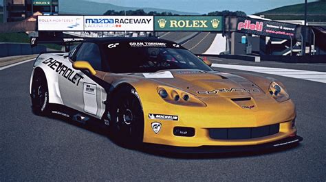 Gt6 Chevrolet Corvette Zr1 C6 Lm Race Car 09 Exhaust Video Youtube